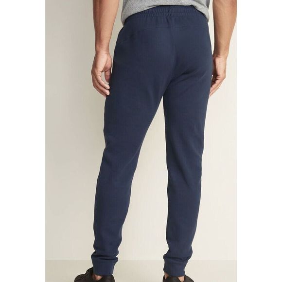 Old Navy 339709 Men's Sz L Navy Blue Dynamic Fleece Athletic Jogger Pants - Picture 9 of 9